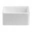Porcelain white square 2oz / 6cl bowl 2" x 2" (6x6cm) - Purity Divinity - Chef & Sommelier