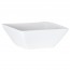 Porcelain square white cup 4.7x4.3" / 12.4x11.3cm - Avantgarde - Cosy & Trendy