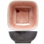 Bowl black and rose 6" / 17cm - Set of 4 - Laguna Old Rose