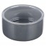 Porcelain grey round 2oz / 6cl bowl 2" x 2" (6.5x6.5cm) - Purity Divinity - Chef & Sommelier