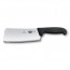 Kitchen cleaver 18cm / 7" synthetic black handle - fibrox - victorinox