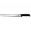 Slicing knife serrated blade 30cm / 12" with black synthetic handle - fibrox - victorinox