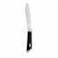 Steak knife 18/10 stainless steel serrated blade black handle - T-bone - Sambonet