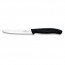 Tomato and Sausage Knife 4" / 11cm with black handle - swissclassic - victorinox