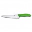 Carving knife with 19cm / 7.48" and green synthetic handle - swissclassic - victorinox