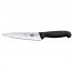 Chef knife with 15cm / 6" blade and black synthetic handle - fibrox - victorinox