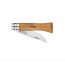 Pocket knife n°9 with beechwood handle - 9cm/3.5" carbon steel blade - Carbone - Opinel