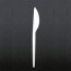 Single use knife in plastic 17.5cm - Sold by 100 - Eco - AZ Boutique