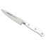 Paring knife - 10cm blade Nitrum stainless steel - white handle - Riviera - Arcos