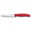 Paring knife with 10cm / 3.94" smooth blade and red synthetic handle - swissclassic - victorinox