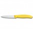 Paring knife with 8cm / 3.15" smooth blade and yellow synthetic handle - swissclassic - victorinox