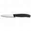 Paring knife with 8cm / 3.15" smooth blade and black synthetic handle - swissclassic - victorinox