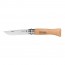 Pocket knife n°7 with beechwood handle - 8cm/3" stainless steel blade - Inox - Opinel