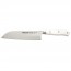 Santoku chef's knife - 18cm blade Nitrum stainless steel - white handle - Riviera - Arcos