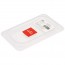 Polypropylene lid GN 1/9 17.6 x 10.8cm / 6.7 x 4" - Lacor