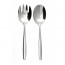 Salad serving - inox 3mm thick 18/10 - 2 pieces - Florence - Amefa