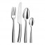 Cuillère à moka en acier inox forgé 18/10 8mm - Lot de 6 - Silhouette Miroir - Couzon