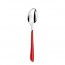 red table spoon - 2mm thick 18/0 stainless steel - red eclat - amefa