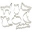 Stainless steel cookie cutter Halloween - Set of 7 - Pâtisserie - Ibili