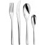 Dessert fork - 4mm thick 18/10 stainless steel - Set of 6 - Persane - Couzon