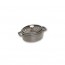 Oval cast iron cocotte 4.3" / 11 cm - graphite grey - Fundamentals - Staub