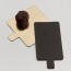 golden and black square cardboard flap - 8 x 8cm - az boutique