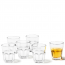 Liquor glasses 5cl/1.7oz- Set of 6 - Rock 