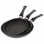 Set of 3 Pans - Stone Style - 20/24/28 cm - Premium - Pradel Excellence 