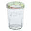 Set of 6 glass jam jars 13oz / 385ml with 3" / 82mm screw lid - Confiturier - Le Parfait