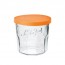 Jam pots 15oz / 445ml with 3" / 82mm orange lid - Confiturier - Le Parfait