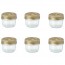 Set of 6 glass terrine jars 18oz / 500g with 100mm screw lid - Familia Wiss - le parfait