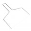 Stainless steel non-replaceable wire slicer 7" / 17 cm - Lyre and accessories - Lacor