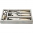24 pieces mixed colored handle stainless steel cutlery set in wooden tray - Laguiole - Jean Dubost