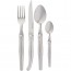 24 pieces cutlery set in stainless steel - Wooden cutlery tray - Laguiole - Jean Dubost