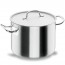 Short stock pot Ø 20cm with lid - induction stainless steel 18/10 - Chef Classic - Lacor