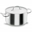 Deep casserole Ø 24cm with lid - induction stainless steel 18/10 - Chef Classic - Lacor