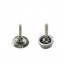 Salt & pepper mill 12cm/4.7" - Wood & Stainless steel - Fidji - Peugeot