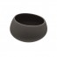 Sandstone gourmet mini bowl 2oz/7cl dark grey - singly sold - Bahia - Guy Degrenne