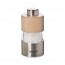 Mini salt mill 6,5cm natural wood - Orta - Bisetti