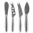 Set of 4 stainless steel cheese knives - Explore - Boska
