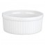 Porcelain classic pleated soufflé dish 42oz / 125cl white 7" / 19.1cm - Pillivuyt