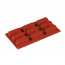 Flexible silicone mold - 9 minicake - Flexipad - Paderno