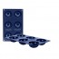 Flexible silicone mold blue - 6 half-spheres - Ibili