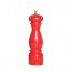 Pepper mill 22cm red lacquered wood - Torino - Bisetti