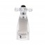 Salt mill 17,5cm transparent acrylic - Savona - Bisetti
