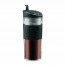 Insulated plastic travel mug 15.2oz / 45cl black - Travel Mug - Bodum