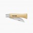 Pocket knife n°9 with beechwood handle - 9cm/3.5" stainless steel blade - Inox - Opinel