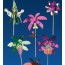 Pique décoration métallisé assortiment pour glace 15cm - Lot de 100 - Décorations glace - AZ boutique