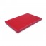 Red polyethylene cutting board 53x32.5x2cm (24"x13"x0.7") - Lacor