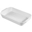 Rectangular baker white porcelain 15" / 39.7cm x 9" / 22.2cm - Pillivuyt